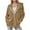 Khaki, variant on Bpmpbo 2025 Zip Up Hoodies for Women 2025 Fall Trendy Plus Size Hooded Sweatshirt Full Zipper Athletic Jacket Lightweight Workout Sweatshirts Coats