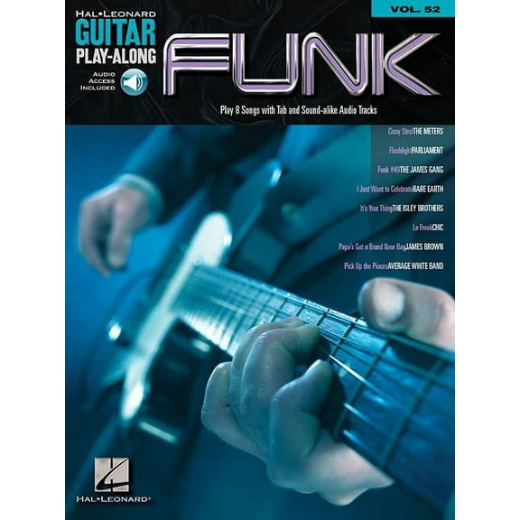 Hal Leonard Guitar Play-Along: Funk Guitar Play-Along Volume 52 Book/Online Audio (Other)