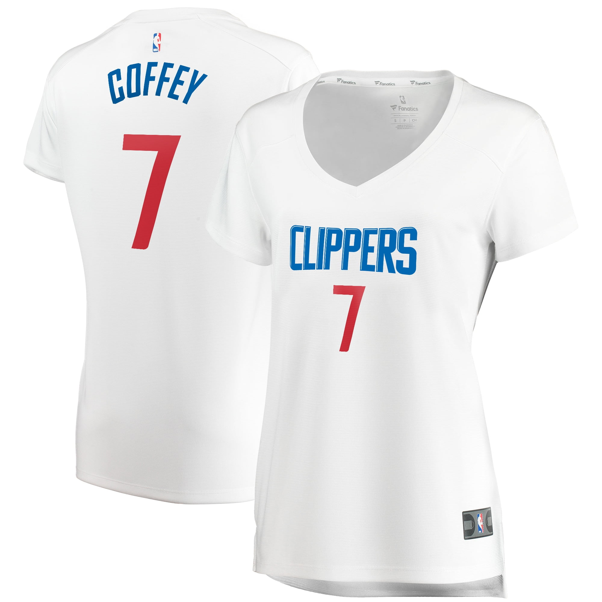 white clippers jersey