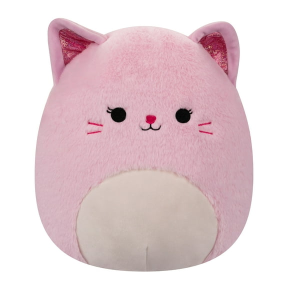 Squishmallows Official Plush 12 inch Celeni the Pink Cat - Child's Ultra Soft Stuffed Toy