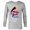 Athletic Heather, variant on Marvel Fantastic 4Ever Heart Valentine's Day - Long Sleeve T-Shirt for Men - Customized-Navy