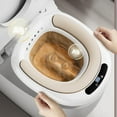 thumbnail image 4 of Electric Sitz Bath Reusable 1500ml 2 Modes Adjustable Care Basin for Elderly White, 4 of 8