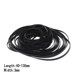thumbnail image 2 of 50 Pack Replacement Turntable Belt Rubber Flat Drive Belt For Record Player Walkman Dvd Cd-rom Repeater 3mm Wide Belt Banmo, 2 of 4