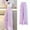 Purple, variant on Kids Cargo Pants Lightweight High Waisted Girls Wide Leg Pants with Pockets Solid Color Baggy Pants Girls for Teen Girls 12-13 Years