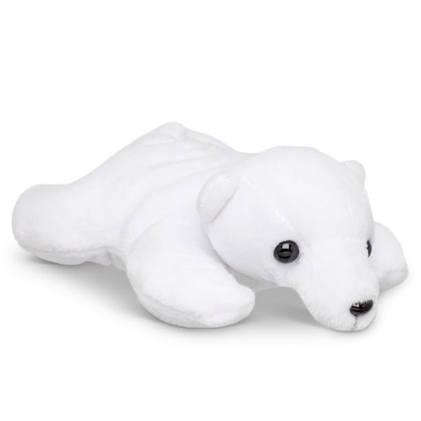 Wildlife Tree 12 Pack Polar Bear Mini 4” Small Stuffed