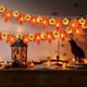 thumbnail image 1 of Decoraciones de Halloween, cadena de luces LED con hojas de arce de Halloween, calabaza, decoración para fiesta en el patio, luces de colores, cadena de luces de hojas de imitación, cadena de luces de, 1 of 6