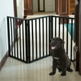 thumbnail image 6 of PETMAKER  White Wooden Freestanding Pet Gate, 6 of 6