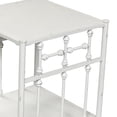 thumbnail image 6 of Vintage Series Metal Open Night Stand - Antique White, 6 of 7