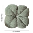 thumbnail image 6 of 13.78 Inch Round Pillow, Flower Floor Cushion, Cute Throw Pillow, Soft Portable Decor Pillow for Bedroom Living Room Home(1Pc, Mint Green), 6 of 6