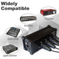 thumbnail image 4 of 4-Channel 3-Pin Ethercon Cable Extender,XLR Network Cable Multi Extender for Stage Lighting and Reco, 4 of 5