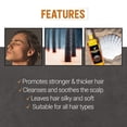 thumbnail image 4 of Woody's Daily Sulfate Free Shampoo for Men, All Natural Daily Shampoo and Organic Scalp Cleanser, 32 fl oz, 4 of 6