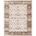 thumbnail image 5 of Nefoso 8ft x 10ft Vintage Area Rugs, Washable Area Rugs for Living Room Bedroom Kitchen Home Decor, Non-Slip Carpet, Brown, 5 of 5