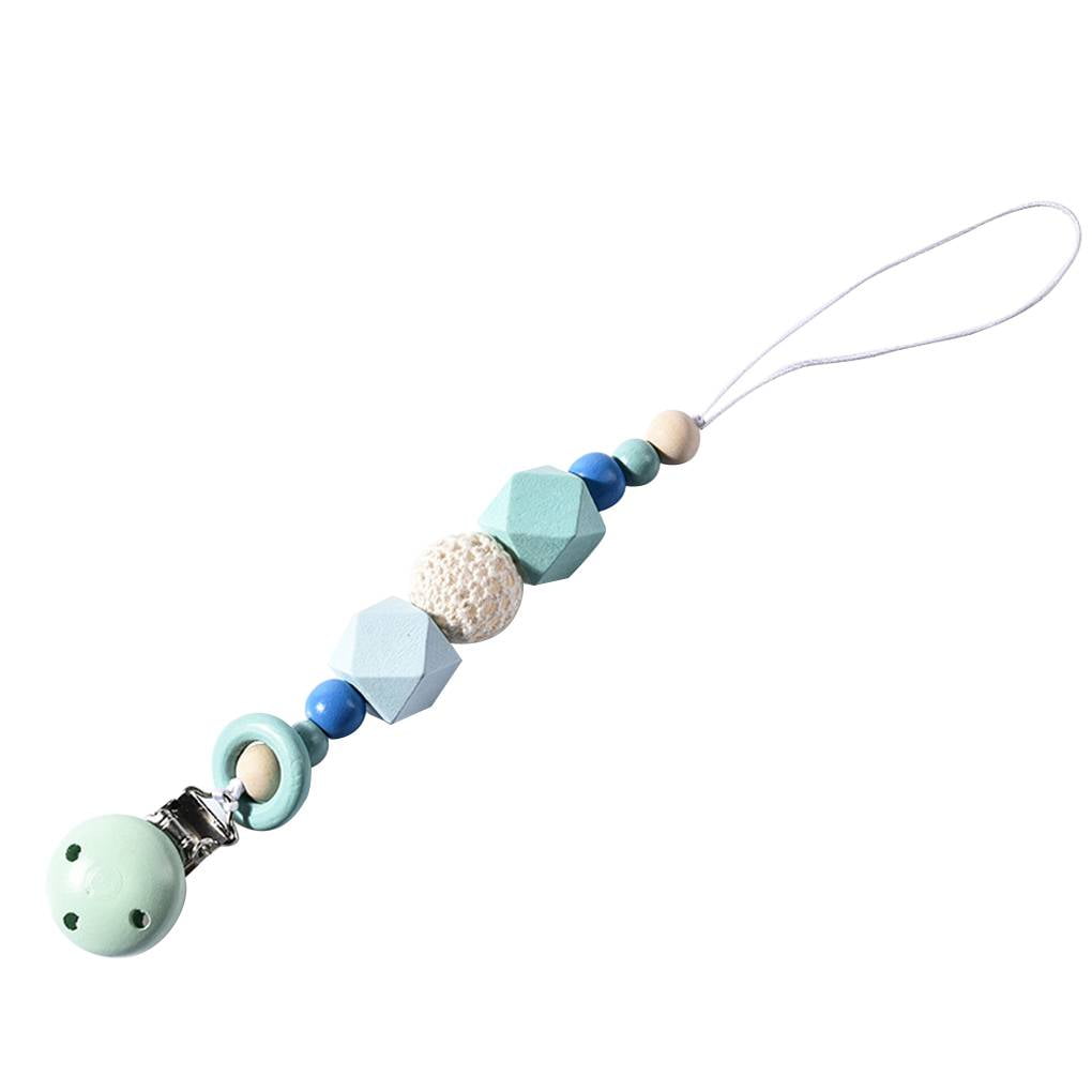 Teething Dummy Clips Soother Chains Silicone Teether Pacifier Chain Hold L 