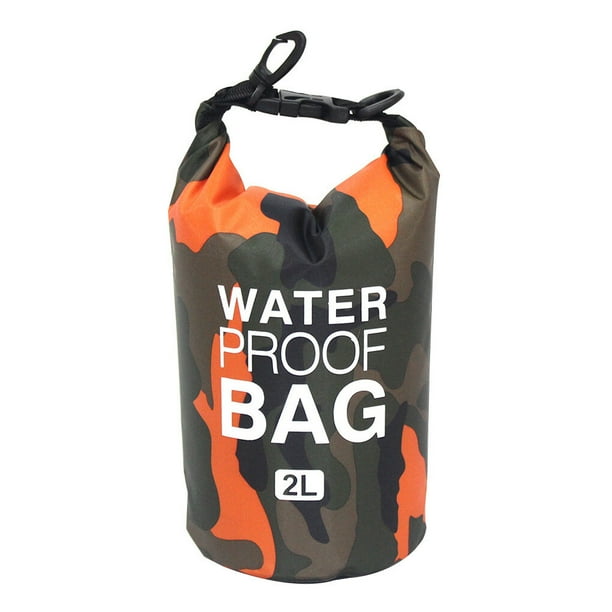 Greeniant Bolsas secas impermeables de camuflaje para exteriores 2/5/10/15L