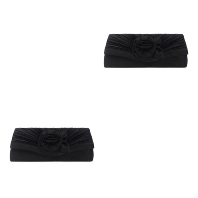 Bolso De Hombro Ligero Y Elegante Qarigey Negro 1 2Conjunto