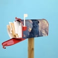 thumbnail image 6 of Gukieu Cloud Wolf Print Magnetic Mailbox Cover, Sun-proof and Waterproof Home Yard Mailbox Cover-25.5x21 in, 6 of 8