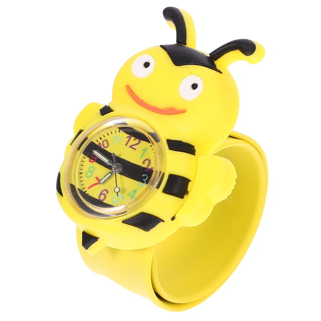 Reloj de pulsera con dibujos de abeja para niños, reloj de pulsera para niños, regalo