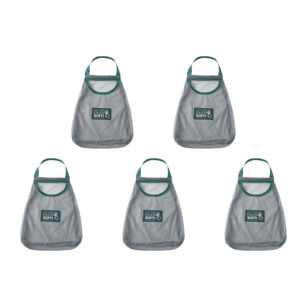Bolsas Comestibles Organizador Portátil para Ajo Patatas Cebolla (una Sola Capa) 5 Uds.
