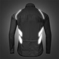 thumbnail image 3 of Ciclismo Deportes Al Aire Libre Jersey de Viento Chaqueta Impermeable Manga Larga Negro - Negro XL, unico Baoblaze Abrigo de ciclismo Chaqueta cortavientos para bicicleta, 3 of 8