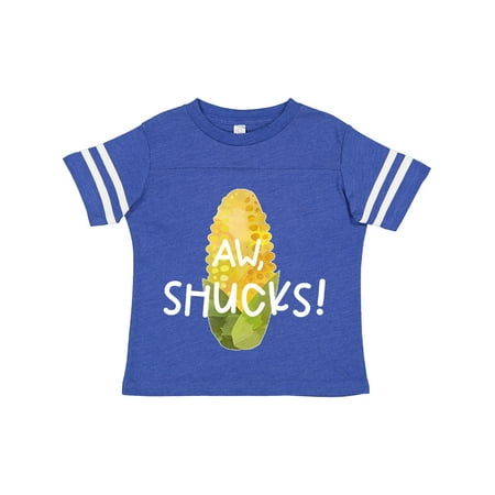

Inktastic Aw Shucks! Corn on the Cob Humor Gift Toddler Boy or Toddler Girl T-Shirt