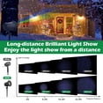 thumbnail image 4 of Christmas Laser RGB LED Projector Light Moving Outdoor Landscape Stage Xmas Lamp Decoration, 4 of 11
