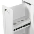 thumbnail image 6 of 30" Bathroom Vanity Without Sink, Bathroom Cabinet with 2 Soft-Closing Cabinet Doors & 2 Shelves, Round Drawer Handles, White, 6 of 9