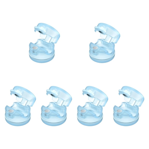 Pitycbo 6x Cable Clips Cord Organizer Wire Holder Wire Storage Cord Holder Rotatable for Blue