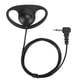 thumbnail image 4 of uds teléfono móvil 3,5mm altavoz grande auriculares para colgar en la oreja solo escuchar auriculares sin micrófono, 4 of 5
