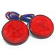 thumbnail image 2 of Luz trasera redonda para coche, reflector de advertencia lateral LED rectangular, 24 SMD, rojo, 2 of 5