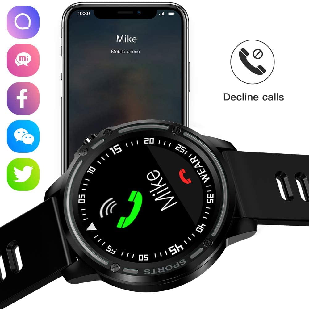 Kivors Smartwatch IP68 Waterproof Bluetooth Smart Watch with Multiple  Sports, Heart Rate Monitor, Sleep Monitor, Call | Walmart Canada