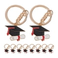 thumbnail image 3 of 10 llaveros de graduación de 2025, llaveros metálicos con forma de birrete, regalos de graduación al por mayor, recuerdos de fiesta para llaves universitarias, mochilas, colores surtidos., 3 of 4