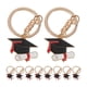 thumbnail image 3 of 10 llaveros de graduación de 2025, llaveros metálicos con forma de birrete, regalos de graduación al por mayor, recuerdos de fiesta para llaves universitarias, mochilas, colores surtidos., 3 of 4