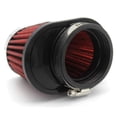 thumbnail image 4 of 2Pcs Universal Round Tapered Car Motorcycle Air Filter 51mm 2 Inch Intake Filter-Red, 4 of 6