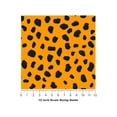thumbnail image 4 of Rwraps Orange Dalmation Matte Vinyl Film Wrap 59in x 17ft Vinyl Vehicle Car Film Sheet Roll, 4 of 10
