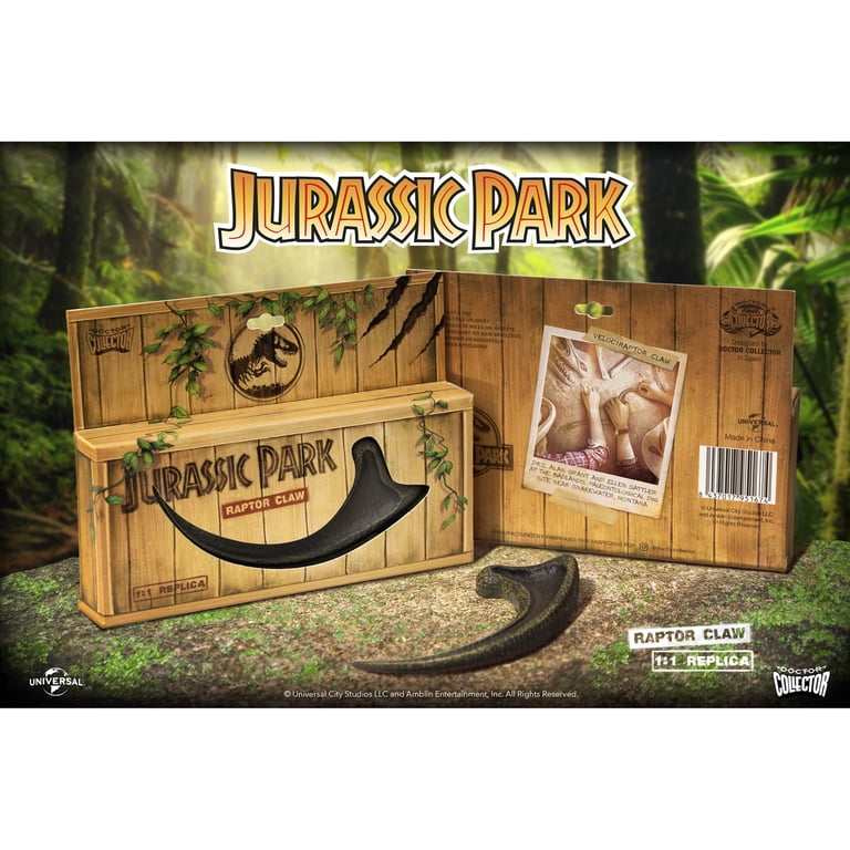 Doctor Collector Collectable Jurassic Park Black Raptor Claw 1:1