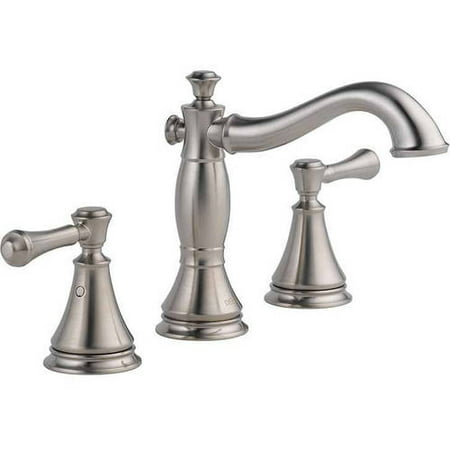 Delta Cassidy Two Handle Widespread Bathroom Faucet,