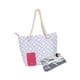 thumbnail image 3 of Bolsa térmica para bebidas, para playa, portátil, con aislamiento, para llevar botellas Gris, 3 of 9