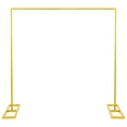 thumbnail image 1 of segolike Metal Wedding Arch Backdrop Stand for Indoor Outdoor Celebration Anniversary 300cmx300cm, 1 of 9