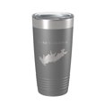 thumbnail image 1 of Lake Columbia Map Tumbler Travel Mug Insulated Laser Engraved Coffee Cup Arkansas 20 oz Dark Gray, 1 of 1