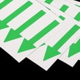 thumbnail image 4 of 2x0.6" Arrow Sticker Directional Sign Adhesive Removable Floor Decal, Green, 15Set / 150 Pack, 4 of 6