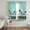 Turquoise, Mint Green, Black, Sky Blue, variant on Palm Trees Teal Sheer Curtains 72 Inch Length 2 Panels Set, Summer Coastal Tropical Voile Window Treatment Rod Pocket Curtains Sheers Drapes for Bedroom/Living Room/Kitchen 52"x72"x2