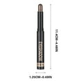 thumbnail image 3 of HYLLai Eyeshadow Stick Longwear Cream Eye Shadow Stick Matte Eyeshadow Eye Makeup 2g, 3 of 5