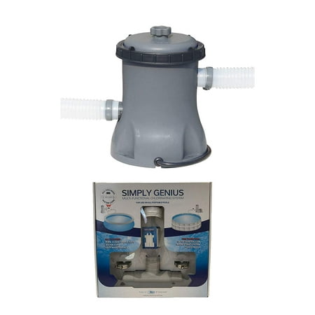 Above Ground Pool Filter Pump AquaFinesse Connect Kit Pool Chlorinator (Best Way To Connect Laptop To Monitor)