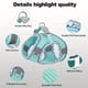 thumbnail image 3 of No Pull Dog Harness & Leash Set - Adjustable Reflective Padded Vest for XS-XL Dogs & Cats, 3 of 4