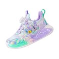 thumbnail image 2 of Willtoo Girls Kid's Butterfly Running Sneaker Tennis Mesh Athletic School Gym Lace-up Walking Shoes for Toddler/Little Kid/Big Kid, 2 of 6