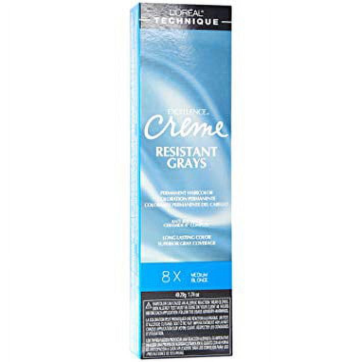 L'Oreal Excellence Resistant Gray Permanent Creme Haircolor (Color