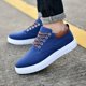 thumbnail image 1 of Zapatillas De Correr De Moda Para Hombres, Cómodas, Transpirables, Resistentes Al Desgaste, Absorción De Golpes, Zapatillas Con Cordones, Zapatos De Hombre Para Correr Al Aire Libre Caminar Senderismo, 1 of 4
