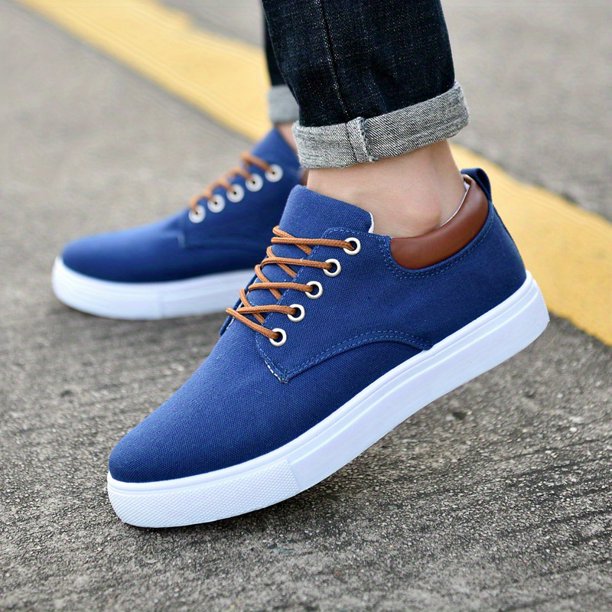 Zapatillas De Correr De Moda Para Hombres, Cómodas, Transpirables, Resistentes Al Desgaste, Absorción De Golpes, Zapatillas Con Cordones, Zapatos De Hombre Para Correr Al Aire Libre Caminar Senderismo