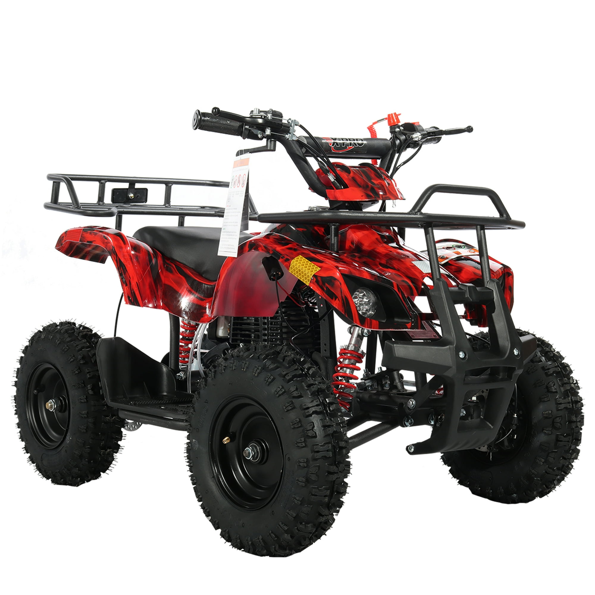 X-Pro Brand New 40cc Gas Mini ATV for Kids Off-road 2026 ver. with Pull Start 4 Stroke Disc Brake 6" Tires