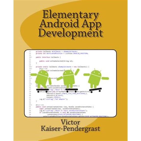 Pre-Owned Elementary Android App Development